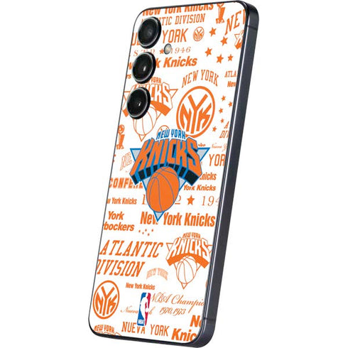 NBA NY Knicks Historic Blast Galaxy S25 Skin
